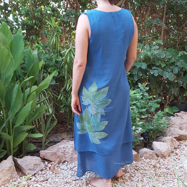 Botanical Breeze Layered Midi Dress – MimCreativeWear