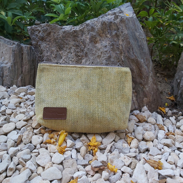 APC6 Cosmetic Bag (Cyano & Eco Print)