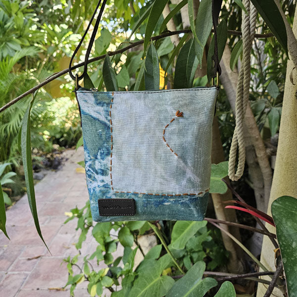 Cyan Stitch Cross Bag – view 2