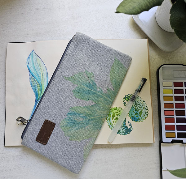 Fern Botanic Pouch - Canvas – view 13