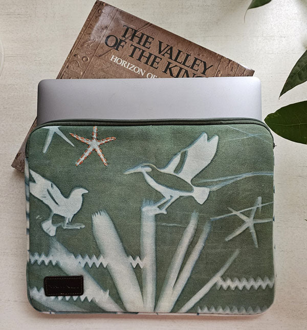 Saqara Laptop Sleeve Cyanoprint 13 inch – view 4
