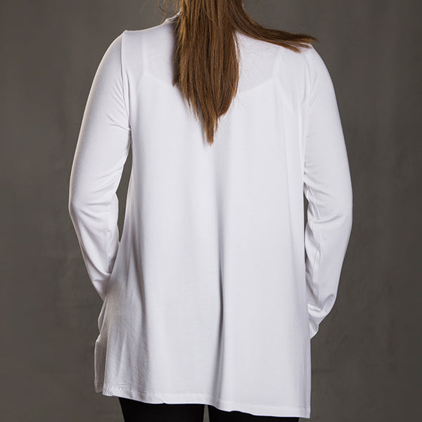 Basic Element Turtle-Neck A-Line Long Sleeve Top – view 4