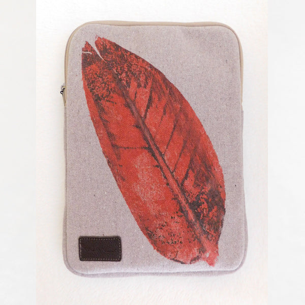 Flora Tech Tablet Sleeve - Canvas – view 5