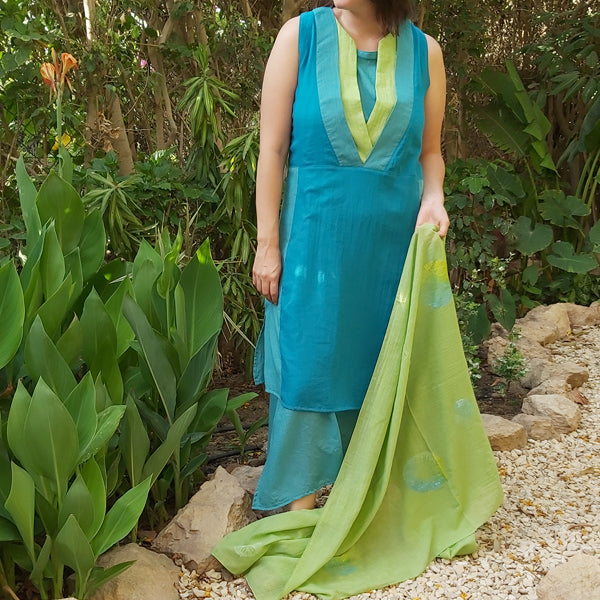 Tunic Dress Color-Mix