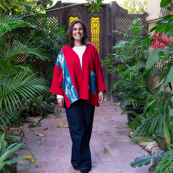 CYAN RAY KIMONO JACKET Free Size