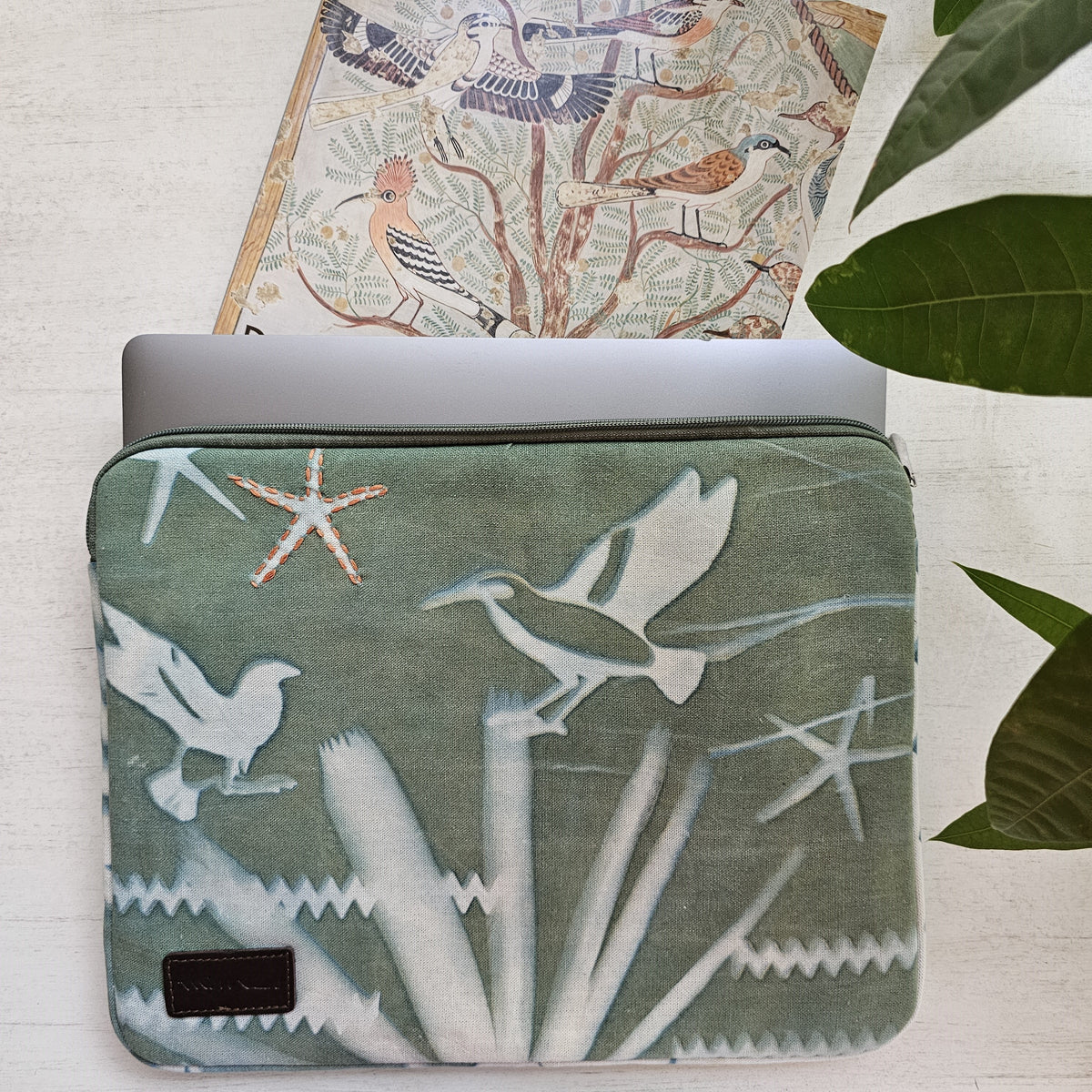 Saqara Laptop Sleeve Cyanoprint 13 inch – view 3