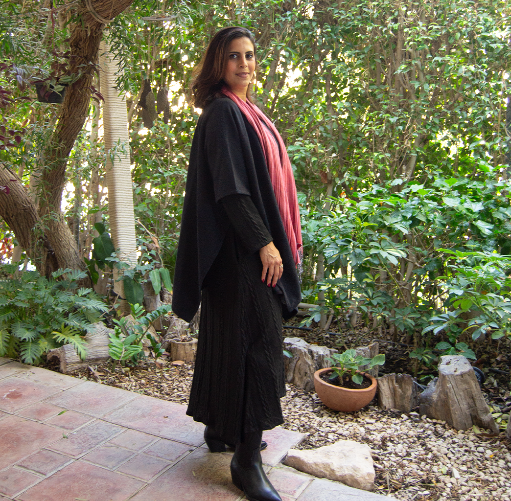 Drape Scarf Poncho Free Size – view 4