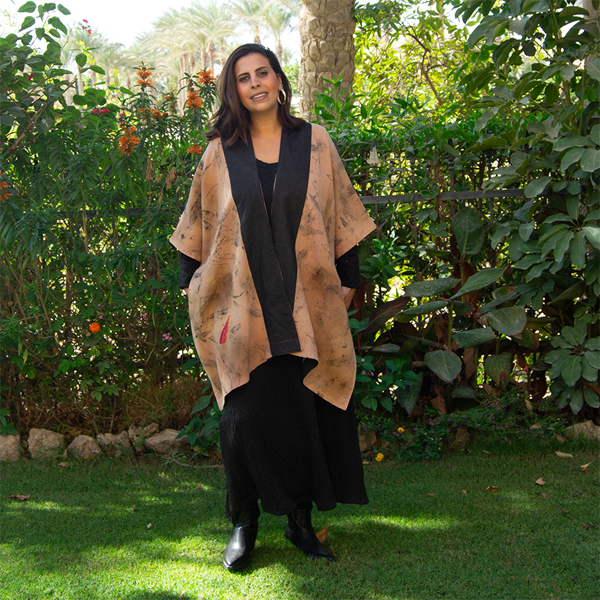 EARTH TONES ECO PONCHO Free Size