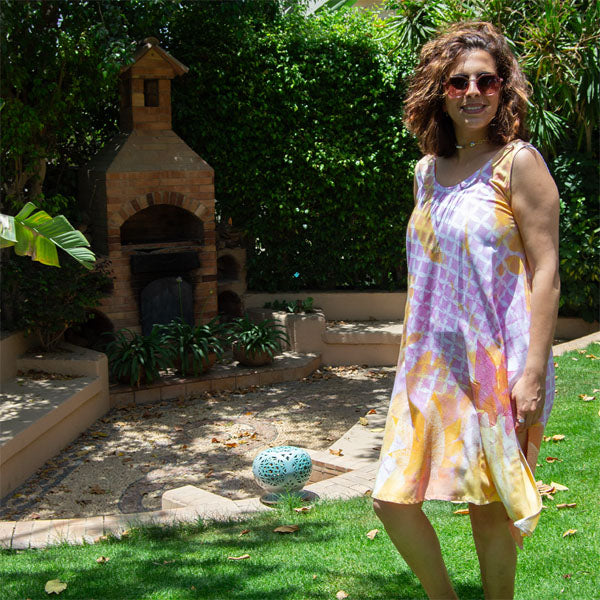 A-Line Sundress – women's dress by MIM Creative Wear, Egypt