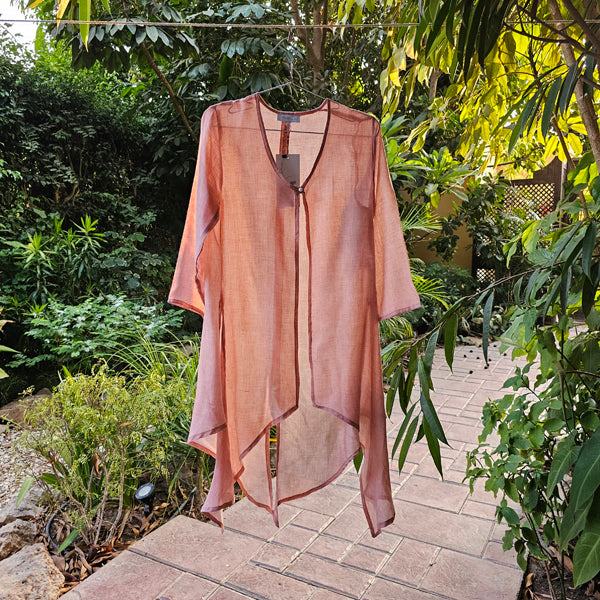 Asymmetric Boho Jacket – view 2