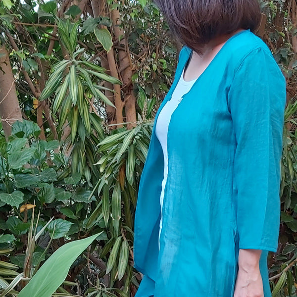 Asymmetric Boho Jacket – view 6