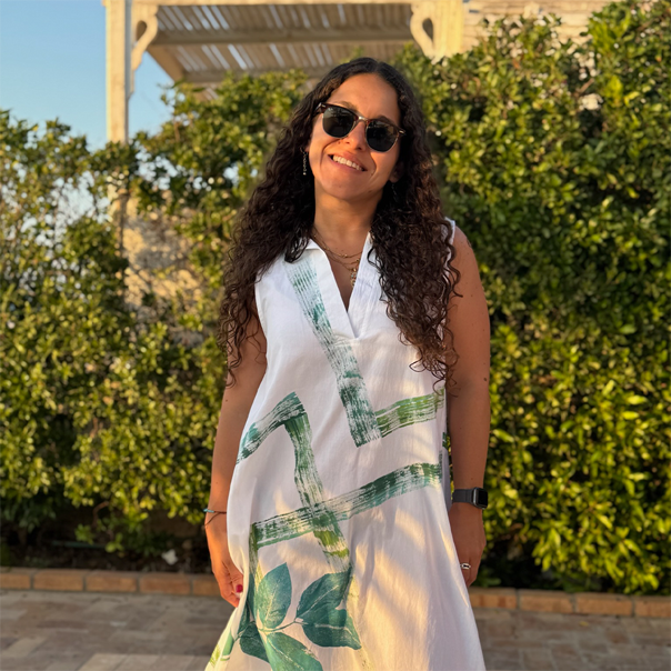 Botanic Geo Cotton Dress – view 2