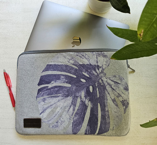 Botanica Laptop Sleeve-13 inch Canvas – view 4
