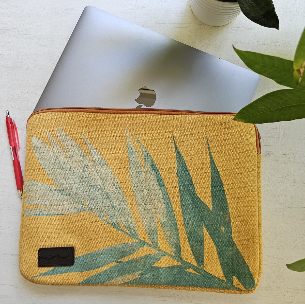 Botanica Laptop Sleeve-13 inch Canvas – view 5