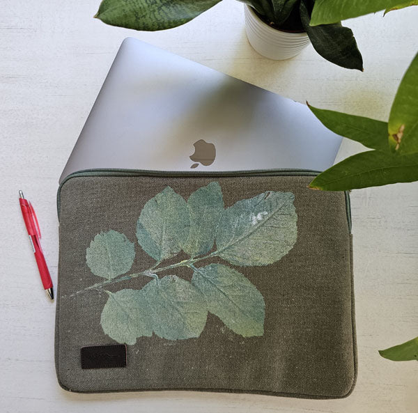 Botanica Laptop Sleeve-13 inch Canvas – view 6