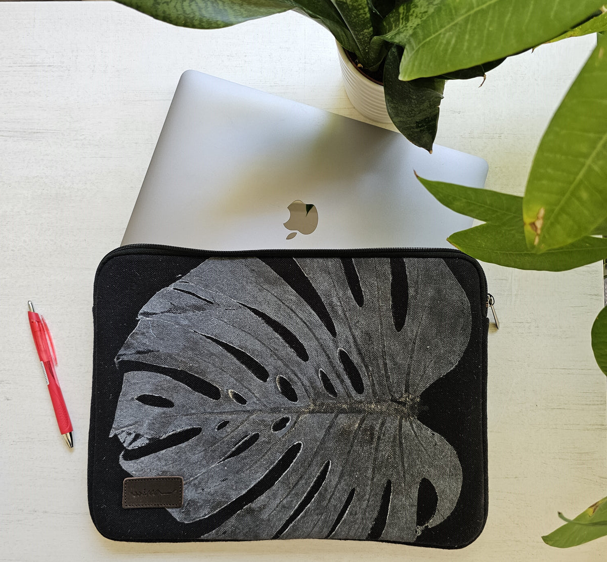 Botanica Laptop Sleeve-13 inch Canvas – view 9