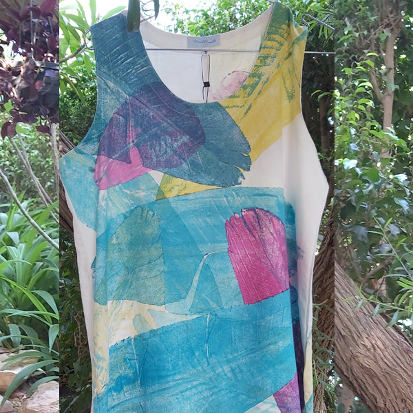 Botanical Bliss Linen Top – view 3