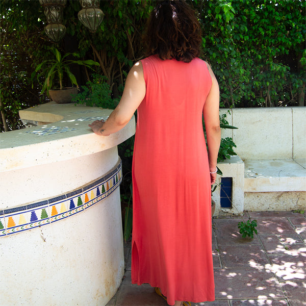 Breeze V-Neck Dress - Viscose – view 2