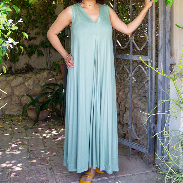 Breeze V-Neck Dress - Viscose – view 3