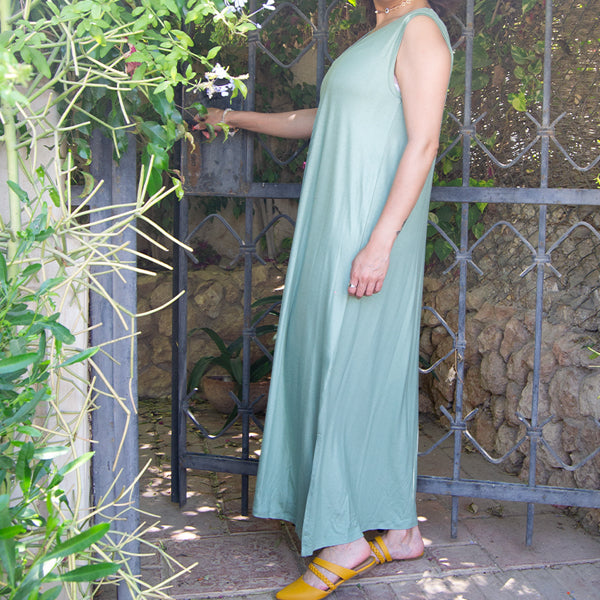 Breeze V-Neck Dress - Viscose – view 5