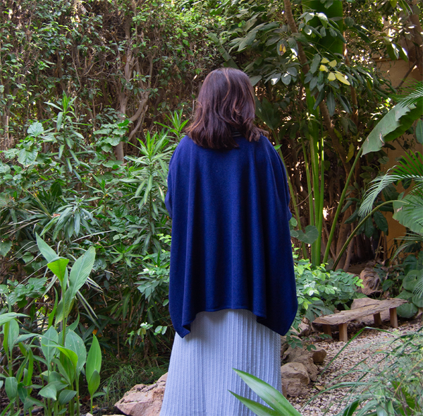 Drape Scarf Poncho Free Size – view 15
