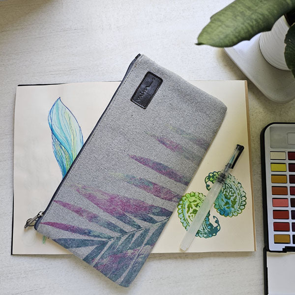 Fern Botanic Pouch - Canvas – view 12
