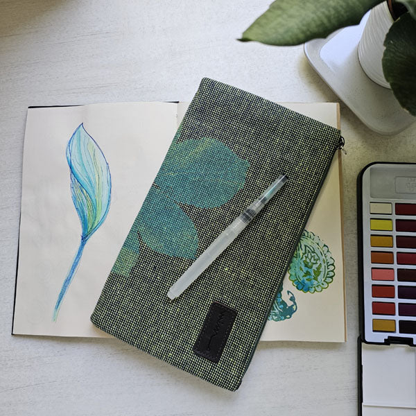 Fern Botanic Pouch - Canvas – view 7