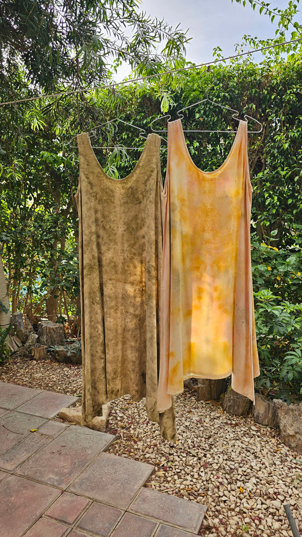 Flora A-Line Ecoprint Dress – view 2