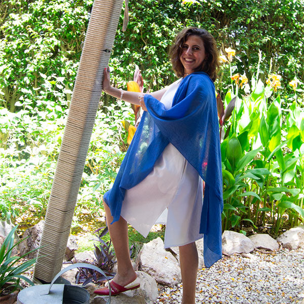 Flow Scarf - Cotton Voile – view 2