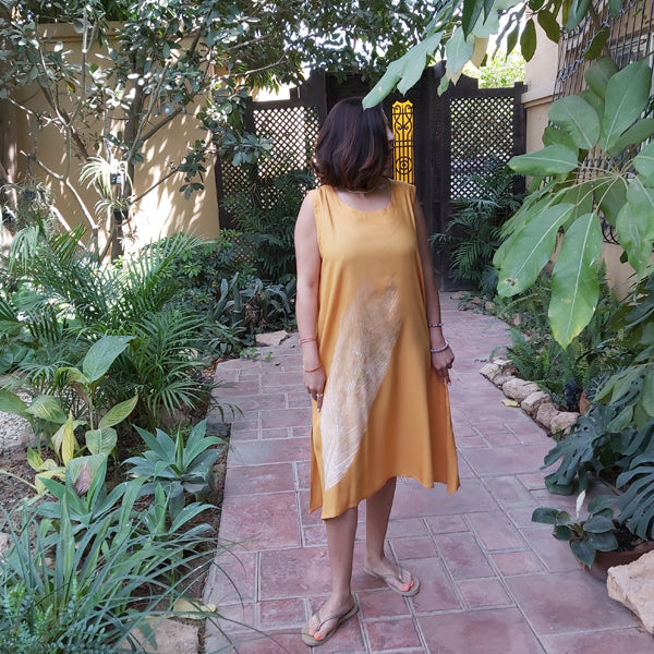 Garden Leaf Midi Dress – view 11