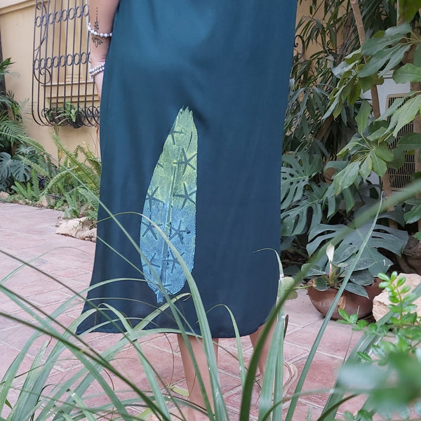Garden Leaf Midi Dress – view 14