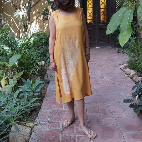 Garden Leaf Midi Dress – view 2