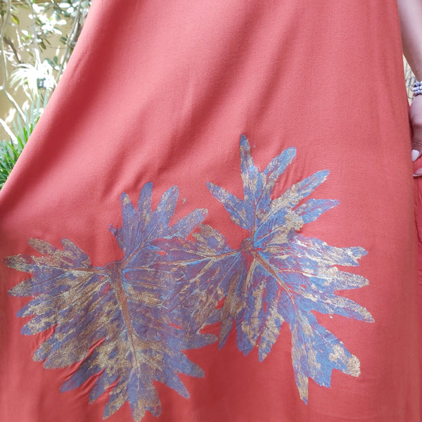 Garden Leaf Midi Dress – view 8