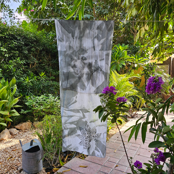 Gardenia Scarf Cotton Voile – view 2