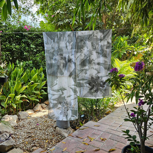 Gardenia Scarf Cotton Voile – view 3