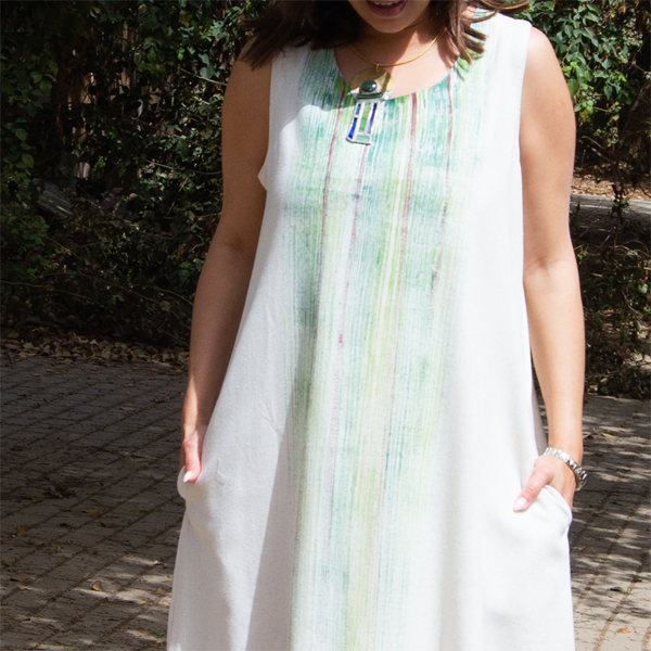 Jaspis Linen Midi Dress – view 2
