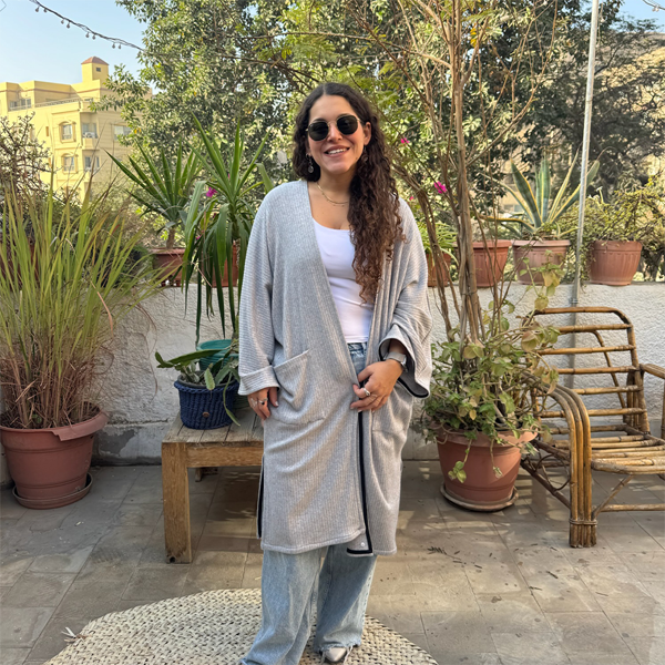Knit Kaftan Free Size – women's kaftan by MIM Creative Wear, Egypt