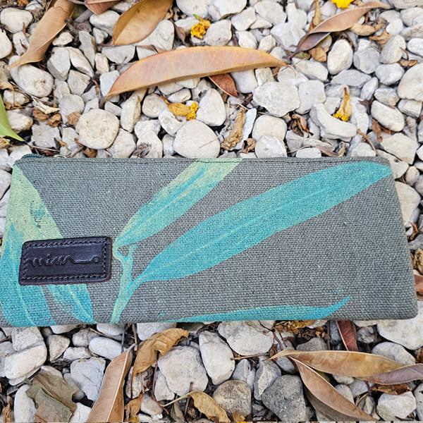 Leaf & Line Botanic Pencil Case - Canvas – view 5