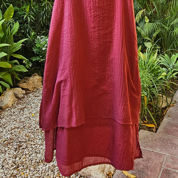 MIM Essence Cotton Voile Layered Dress – view 4