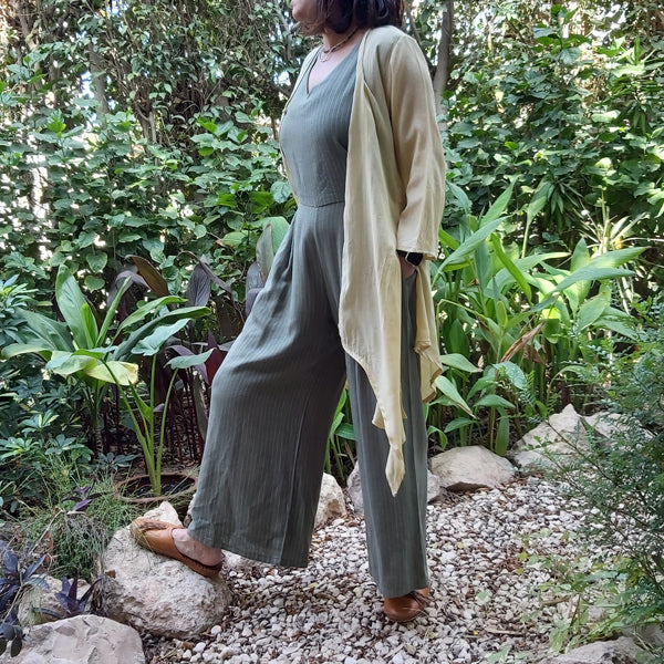Olivette Linen Jumpsuit – view 2