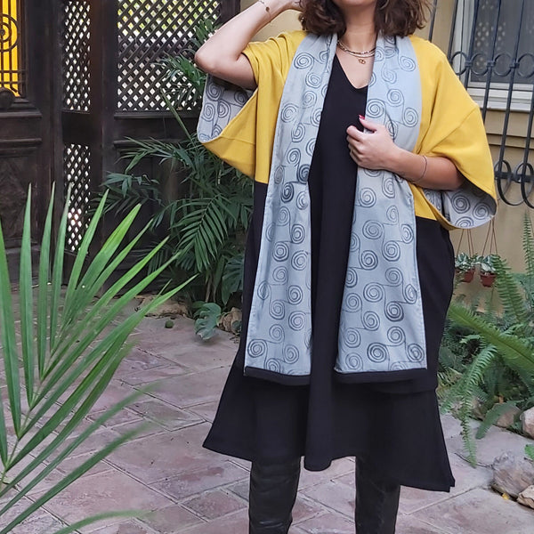 Origami Jacket Free Size – women's jacket by MIM Creative Wear, Egypt