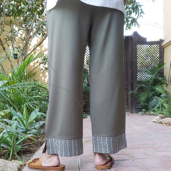 Palm Linen Pants – view 2