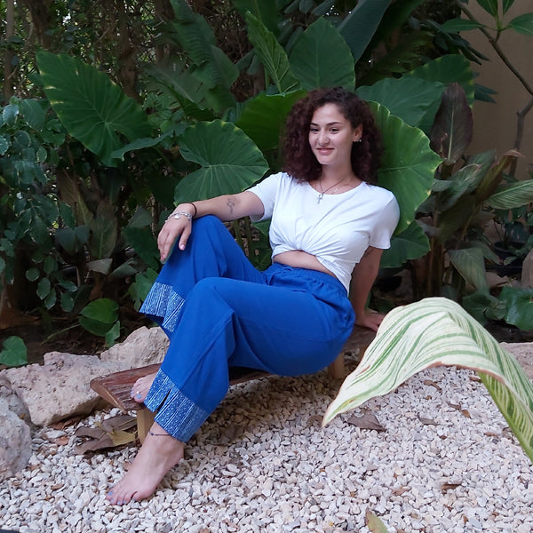 Palm Linen Pants – view 4