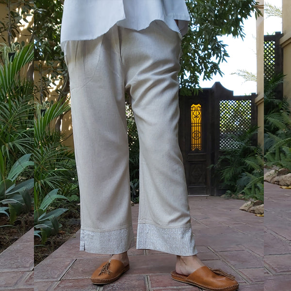 Palm Linen Pants – view 6