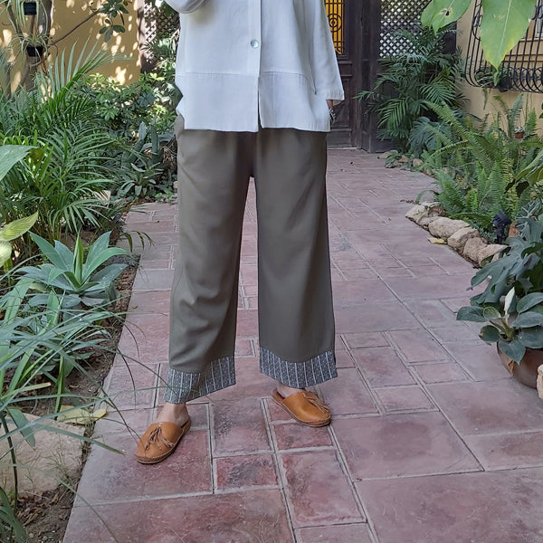 Palm Linen Pants – view 8