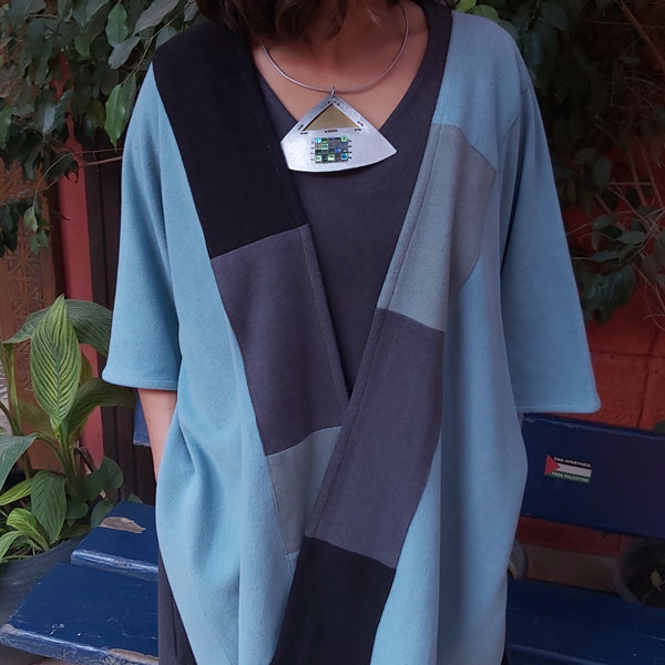 Patch-Work Kimono -Free Size – women's kimono by MIM Creative Wear, Egypt