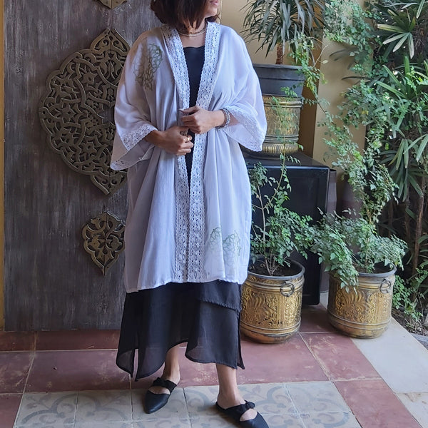 Sea Breeze Summer Kimono-Free Size – view 13