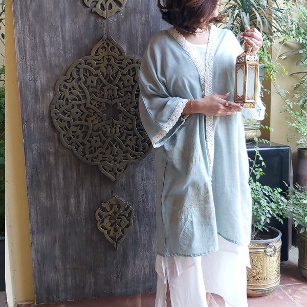 Sea Breeze Summer Kimono-Free Size – view 15