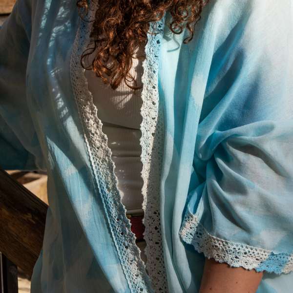 Sea Breeze Summer Kimono-Free Size – view 24