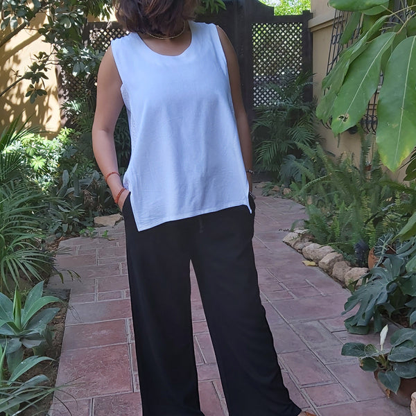 Sunline Linen Top White – view 5